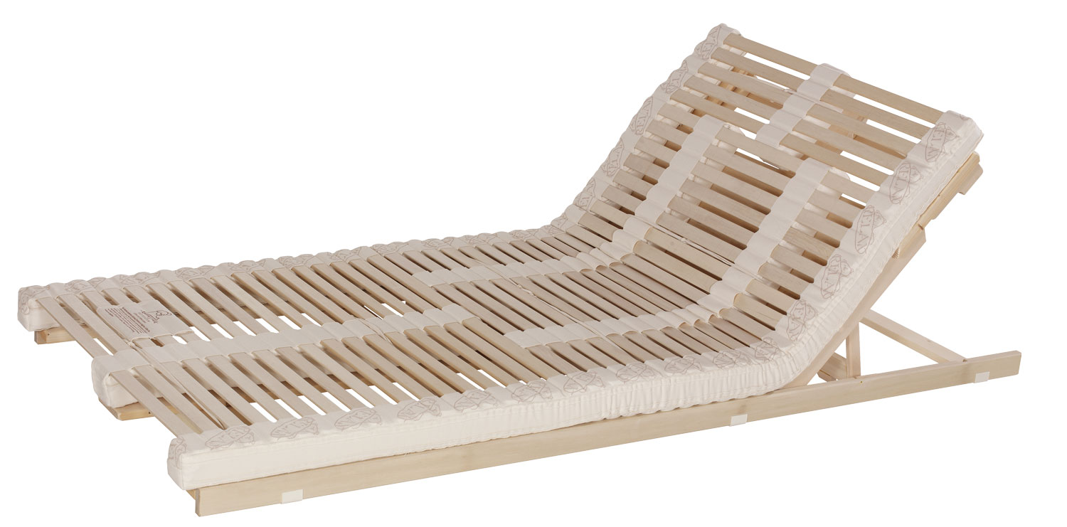 Das Naturform Bettsystem besitzt eine Einsinktiefe von 90 mm und variantenreiche Individualisierungsmöglichkeiten.